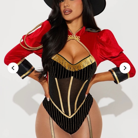 Costume! Ring Master Babe 2 Piece Costume Set  S/P - Picture 2 of 14